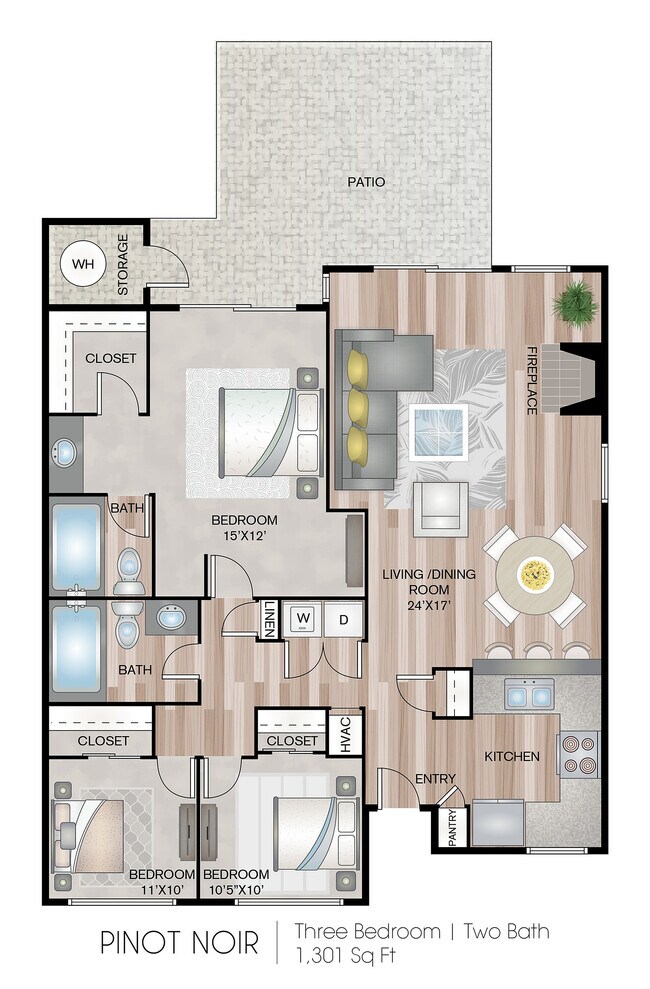 Pinot Noir 01-1140 floor plan